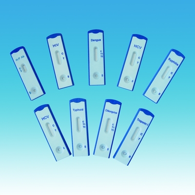 99% nauwkeurigheid Infectieziekte Snelle testkits Volbloed Tri Line Hiv-cassette