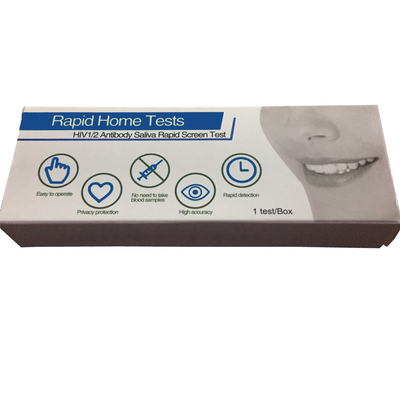Instant 1/2 Speeksel Hiv Orale Test Kit Antilichamen Thuis Mond Uitstrijkje Test