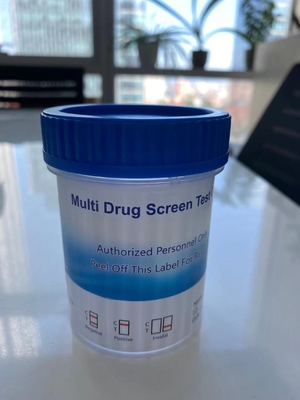 Ce-goedgekeurde 10 Panel Drug Test Kit One Step Doa Urine Cup voor 30 verschillende medicijnen