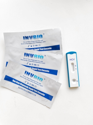 Van de Testkit strip cassette for whole van de Hcvhepatitis C het Snelle Plasma van het het Bloedserum