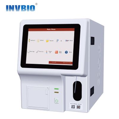 INVBIO716 plus de Analysator RBC WBC HGB van de 3 Deelhematologie en volledig Geautomatiseerd TFT LCD van WBC