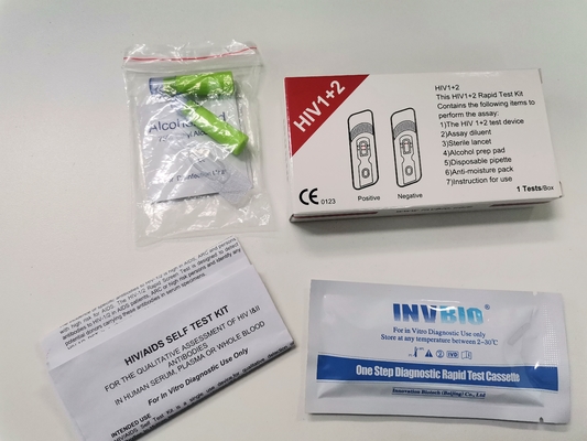 Geheel Bloedhiv 1/2 Vrije Snelle Nauwkeurige Testuitrustingen 99%