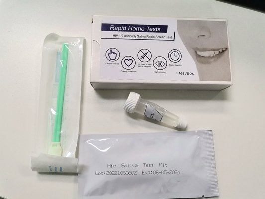 Hiv Type 1type - 2 Speeksel Snelle Test Kit With FSC