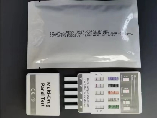 Het snelle Resultaat Geschikte 10 Comité van de de Onderdompelingskaart van de Drugtest Medische Kenmerkende Hulpmiddel