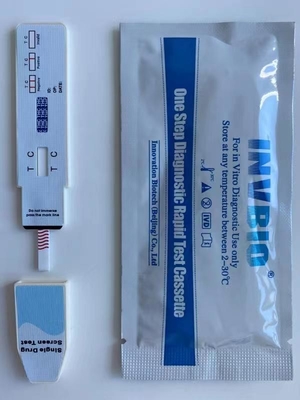 Één Stap Enige Onderdompeling 20 Minuten de Drugtest Kit Oral Use Marijuana van Speekselthc