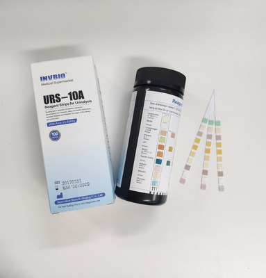 De normale Snelle FSC Tests van de Urineonderzoekpeilstok voor Ph van de Soortelijk gewichtglucose Eiwitwitte bloedlichaampjes