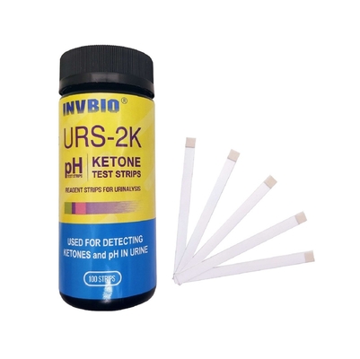 Urs-1232 60s Keto Urine Strips Fda Ce Fsc Goedgekeurd