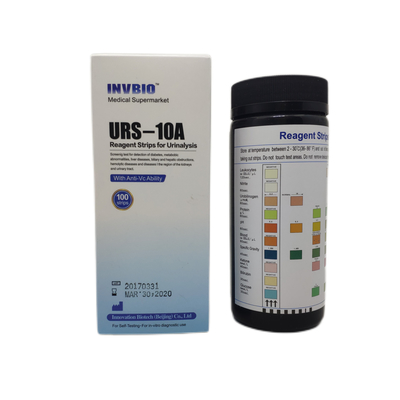 At Home In Lab Tests Urinestrip Fles 10 Parameters 100 St