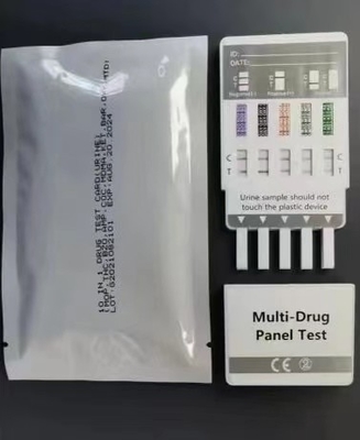Hoge GevoeligheidsDruggebruik Test Kit Private 10 Comité de Kaart van de multi-Drugonderdompeling