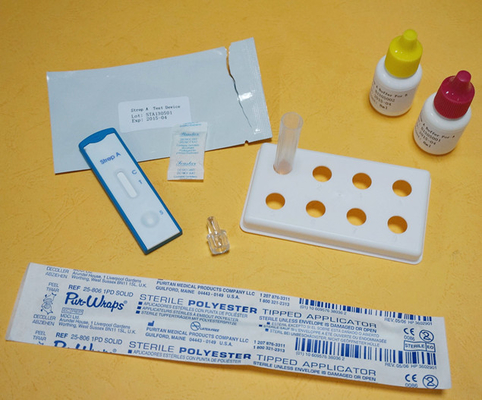 CE-markering Streptococcus Pneumoniae Rapid Strep Test Kit Antigen Diagnostic