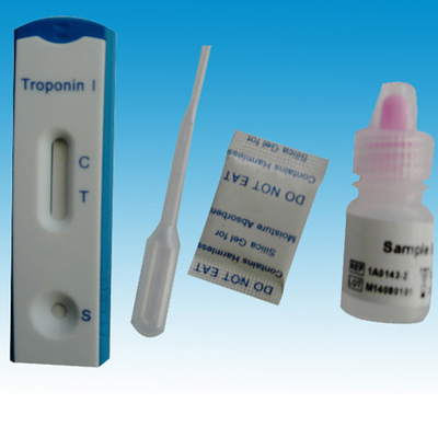 Professionele Geheel Bloed Harttroponine I Snelle Test Kit High Sensitivity
