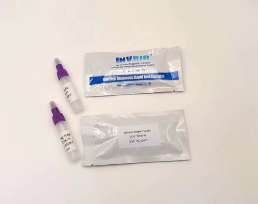 Snelle Nauwkeurige Snelle van de het Antilichamentest van H Pylori de Cassetteautoverificatie thuis