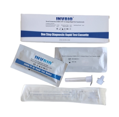 950,6% gevoeligheid Home Covid 19 Rapid Self Test Kit Nasofaryngeal Swab met CE