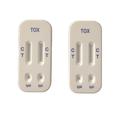 Van het de Toxoplasmosehuis van IgGigm TOXO de Test Kit Colloidal Gold Chromatography