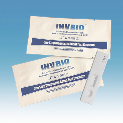 Cassette 3.00mm Thc Urine Test One Step goedgekeurd door de FDA