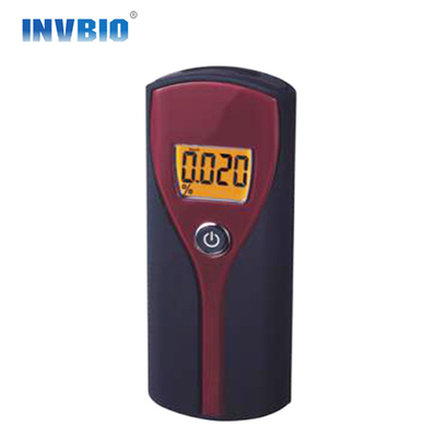 Draagbaar de Alcoholmeetapparaat Oranje Backlight van Politiebreathalyzer