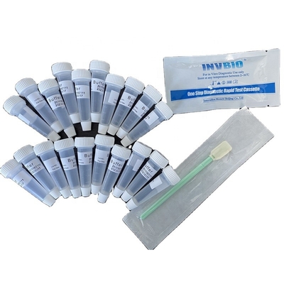 10-20 minuten Één Stap Covid 19 de Snelle Lolly van het de Cassettespeeksel van Testkit rtk antigen rapid test