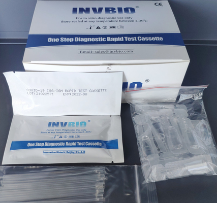 De Colloïdale Gouden Snelle Test Kit For Antibody COVID19 van Ce FSC FDA IgG IgM