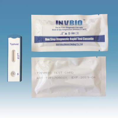 Van de de Infectieziekte Snelle Test van het tyfusantilichaam Ab Uitrustingen 98,5% Nauwkeurigheid