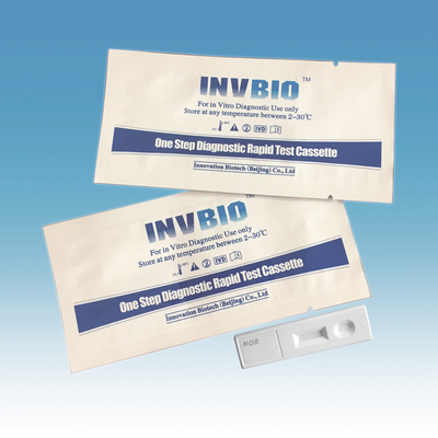 MOR de Heroïnevan de ZWABBERmorfine Druggebruik Test Kit Cassette 3.00mm