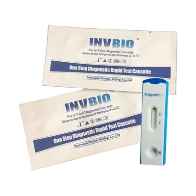 IVD Medische Stap Harttroponine I Snelle Test Kit For Human