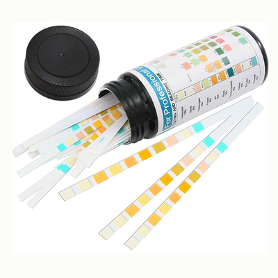 Glucosebilirubine 10 van de Teststroken van de Parameterreagens de urinepeilstok