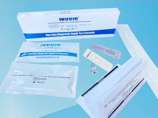Één Stap Covid 19 Ag de Snelle Cassette van het Huiskit saliva antigen rapid test van de Antigeentest