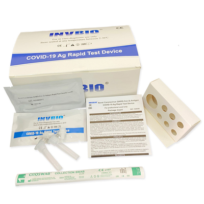 Gemeenschappelijke Lijst covid-19 Art Antigen Self Test Rapid Kit High Sensitivity van de EU