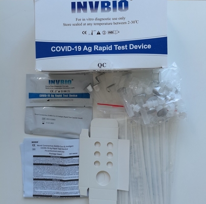 Antigeen Neuszwabber Covid 19 Snelle Test Kit With Germany Bfarm