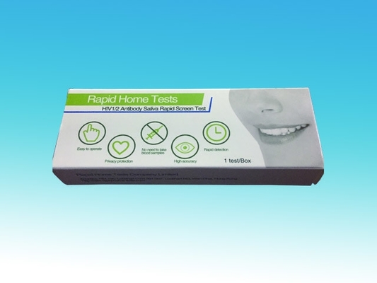 De plastic Snelle Hiv Nauwkeurigheid van Testkit home use 99%
