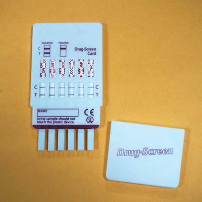 Onmiddellijke Nauwkeurige Snelle Diagnostische test Kit Multi Drug Screening Urine 6 Comité