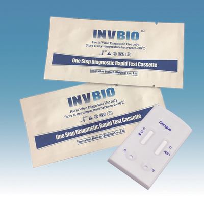 INVBIO-de Uitrustingenns1 Antigeen van de Knokkelkoorts Snel Test en IgG/IgM-Antilichaam Kenmerkende Combo
