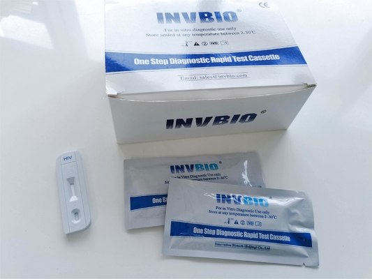 Antihiv 1/2 de Uitrustingenivd van de Infectieziekte Snel Test Immunoassay Hiv Opsporings Geheel Bloed