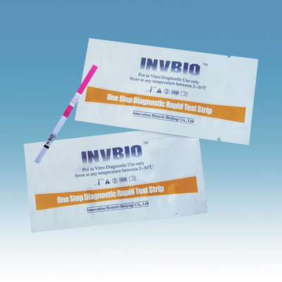 Urine/Serum van de de Zwangerschapstest van Hcg Vroege de Strook thuis Oem Verpakking