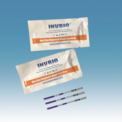 Links-van de de Vruchtbaarheidstest van de Niveausovulatie van de de Uitrustingenurine de Stroken van de het Hormoontest van Luteinizing thuis