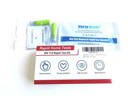 Hiv van de infectieziektebehandeling Snelle Testuitrustingen 50pcs