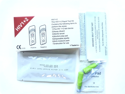 Huis 25 PCs-Hiv Snelle Testuitrustingen voor Infectieziektebehandeling
