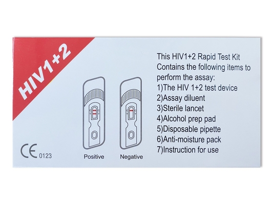 40pcs snelle Diagnostische test Kit For Ag Ab Syphilis en Hiv Hulp