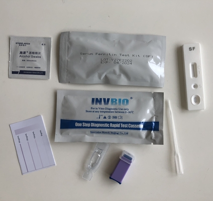 Zelf Testende de Bloedarmoedetest Kit Serum Ferritin Levels Rapid van Invbioce thuis