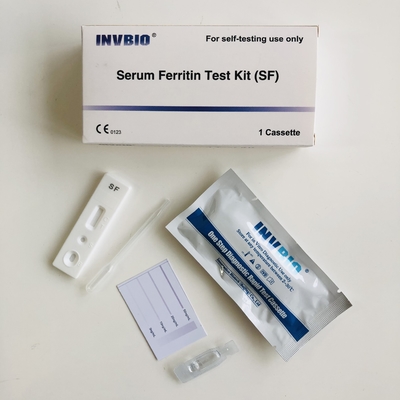 Zelf Testende de Bloedarmoedetest Kit Serum Ferritin Levels Rapid van Invbioce thuis
