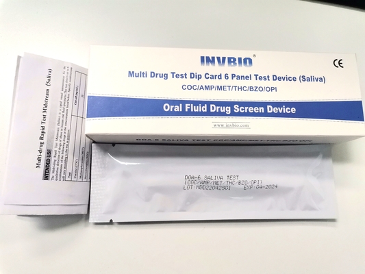 6 Comité het Mondelinge van de het Speekseldrug van FDA Testen van de Testkit for employment and insurance