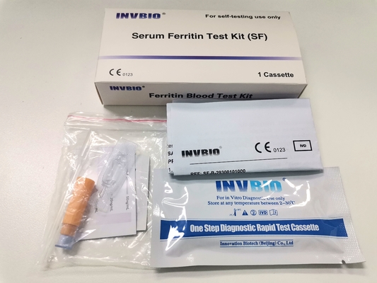 Ferritin Snel Kwantitatief Bloedonderzoek met Ce thuis