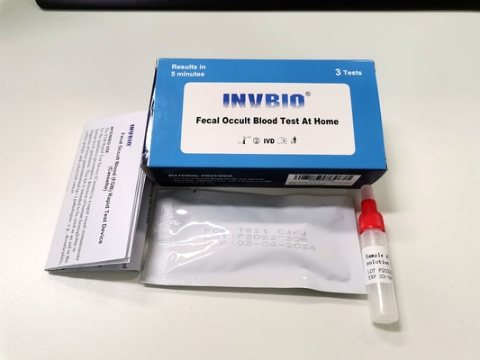 Menselijke Immunologische Fobt Kit Fecal Occult Blood Test thuis