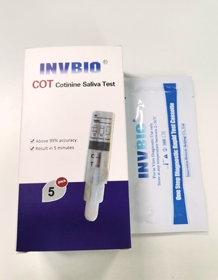 Enige Comité Mondelinge 20ng/ml Speekseltest Kit Nicotine/Cotinine/Tabak thuis