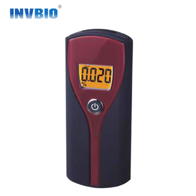 Hoog Nauwkeurigheidslcd Breathalyzer Alcoholmeetapparaat met Mondstukken
