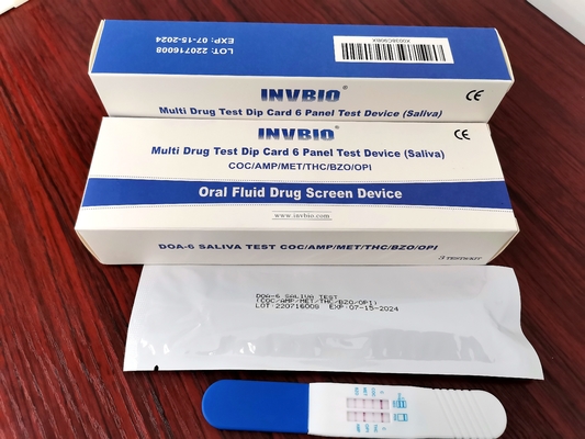 Druggebruik van Ce INVBIO Test Kit Identify Health
