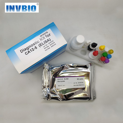 Elisa Test Kit Quantitative Determination in vitro van Menselijk Kankerantigeen 125 CA 12-5