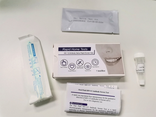 Één Stap helpt Hiv Combo Test Kit Saliva/Mondelinge Medische Kenmerkend