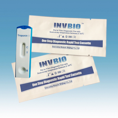1.0ng/Ml myocardiaal Infarct Mi Harttroponine I Snelle Test Kit Invbio van Ctni