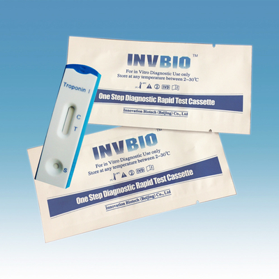 1.0ng/Ml myocardiaal Infarct Mi Harttroponine I Snelle Test Kit Invbio van Ctni